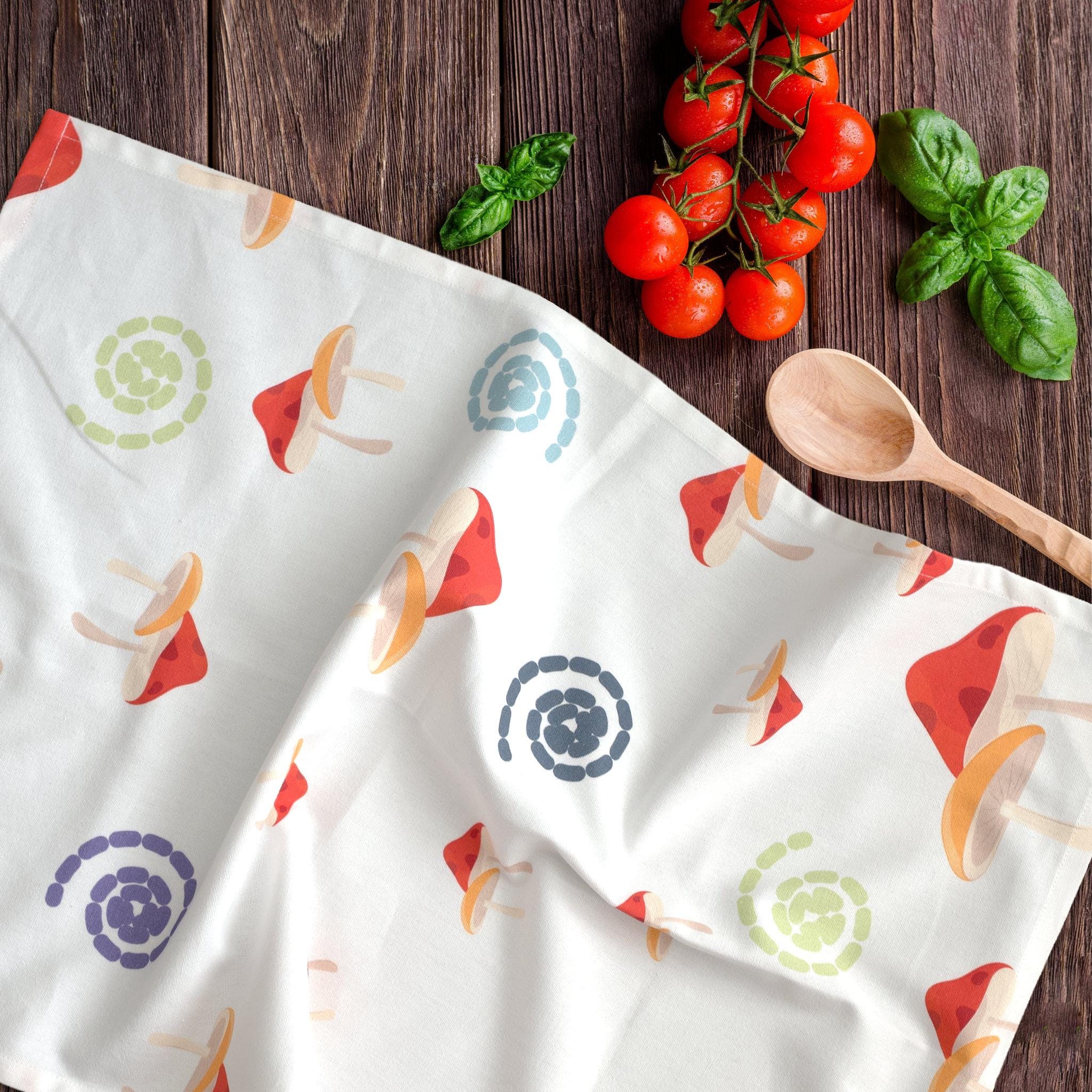 Mushroom Magic Kitchen Towels - Shopthatapp.ca
