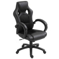 Erling Gaming-Office Chair with Swivel and Tilt Functions-Black