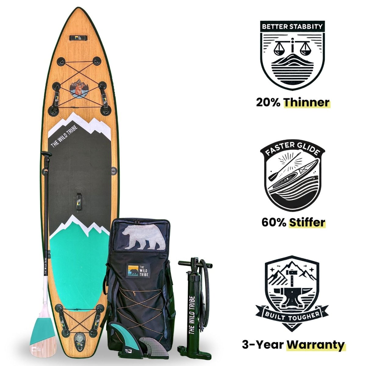 Naïa 11' - Inflatable Paddleboard - Www.Shopthatapp.ca