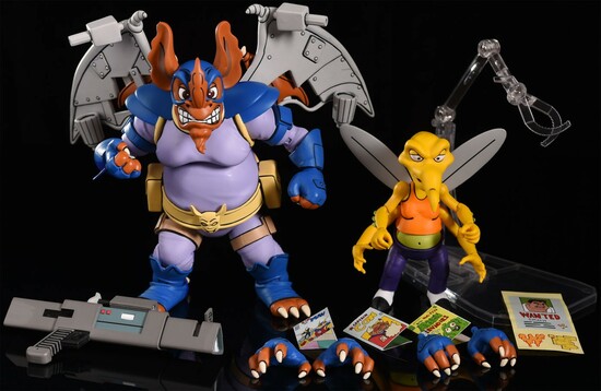 Neca TMNT Teenage Mutant Ninja Turtles Ultimate Wingnut & Screwloose ( substandard packaging ) - Www.Shopthatapp.ca