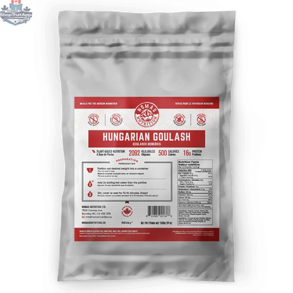 Nomad Nutrition California Breakfast Bowl Large Bulk 1120g, dehydrated vegan and gluten-free food with plant-based ingredients.