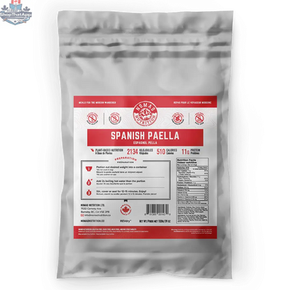 Bulk 1120g California Breakfast Bowl by Nomad Nutrition, dehydrated vegan and gluten-free food for plant-based meals.
