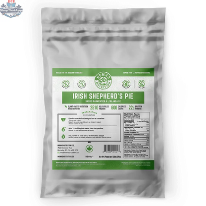 Nomad Nutrition California Breakfast Bowl large bulk 1120g vegan, gluten-free dehydrated plant-based food in a bag.