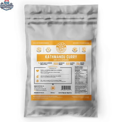 Nomad Nutrition California Breakfast Bowl large bulk 1120g, dehydrated vegan and gluten-free plant-based food in a resealable bag.