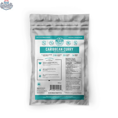 Nomad Nutrition 560g bulk bag of dehydrated vegan, gluten-free, plant-based nutritious food for healthy meals.