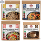 Nomad Nutrition Breakfast Pack featuring plant-based, vegan, dehydrated, gluten-free food in a convenient breakfast bundle.