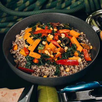 California Breakfast Bowl by Nomad Nutrition, plant-based vegan dehydrated food with gluten-free ingredients in a ready-to-eat serving
