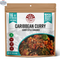 Nomad Nutrition Caribbean Curry Spice Mix in a jar, highlighting vibrant spices used for authentic vegan, gluten-free Caribbean dishes.
