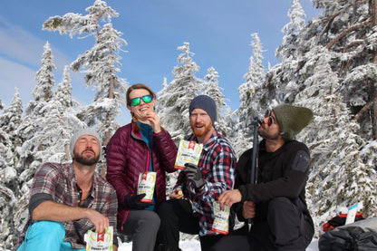 Chewy Banana Bites by Nomad Nutrition, vegan gluten-free banana snacks with a chewy texture, perfect for healthy treats and backpacking.