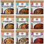 Nine Nomad Nutrition vegan protein power packs in individual 112g dehydrated meal packages, gluten-free and plant-based.