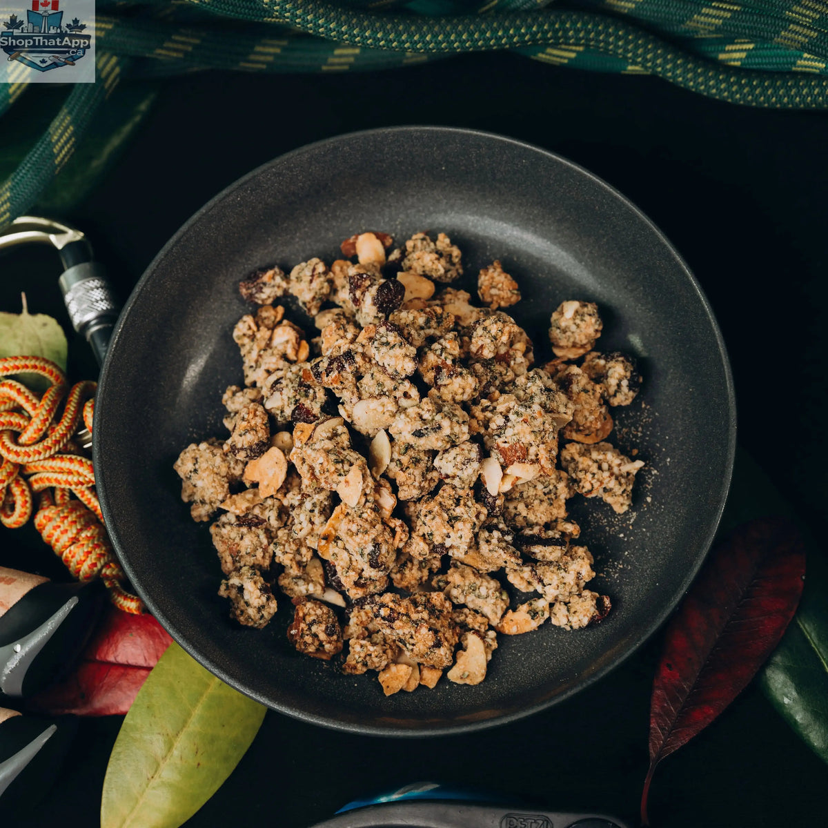 Westcoast Hempola Cereal by Nomad Nutrition featuring original hemp seed breakfast mix with chick'n and rice in a plant-based, gluten-free meal.