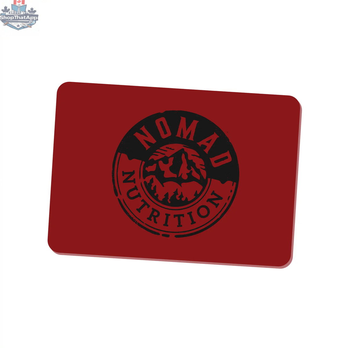Nomad Nutrition gift card featuring a Ukrainian Borscht image, perfect for plant-based, vegan, gluten-free meal gifting.