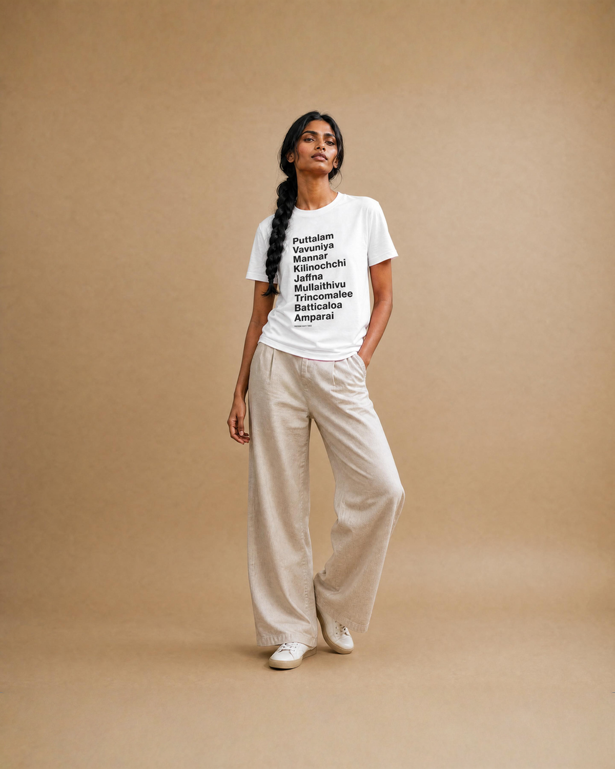 The Northern Provinces of Sri Lanka -  White-T-Shirt-www.Shopthatapp.ca-Freedom 83