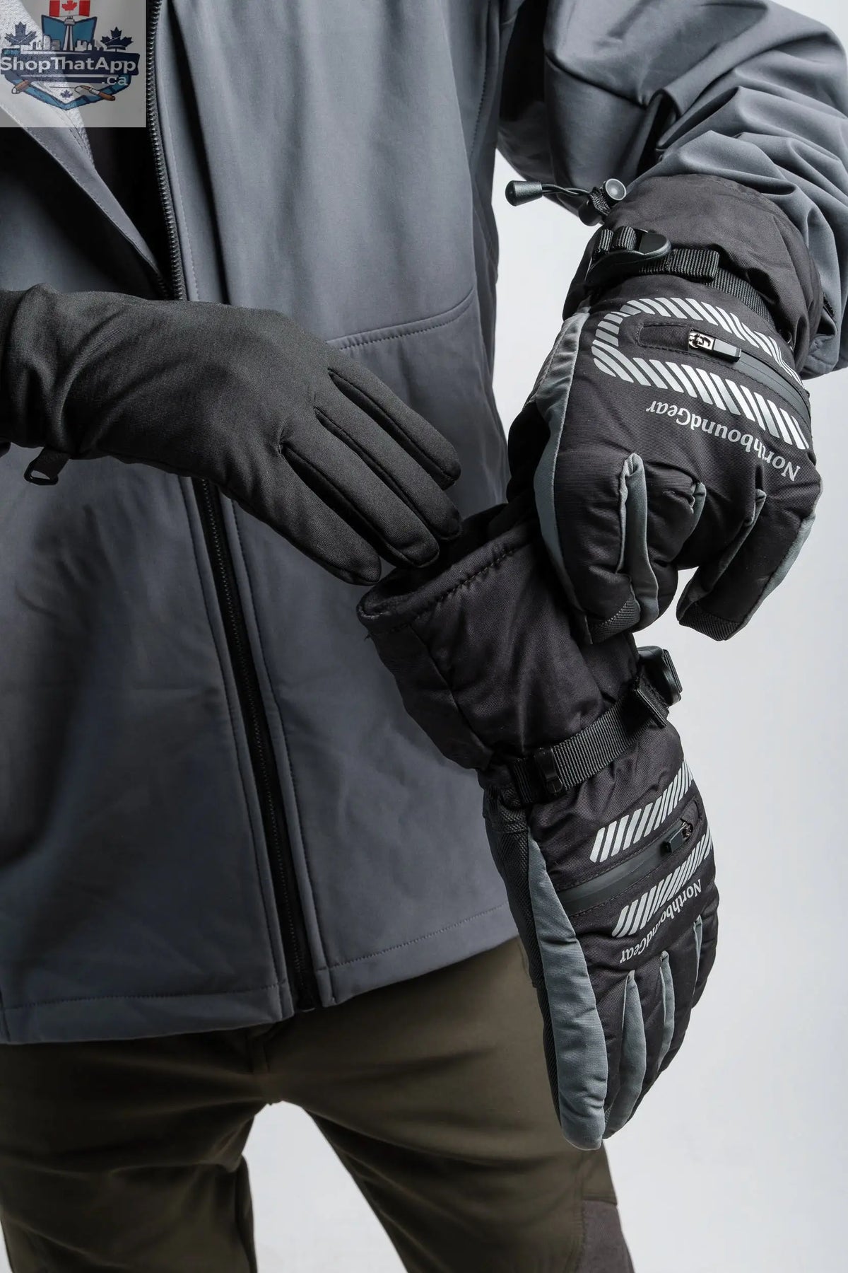 Defender 3-in-1 Touchscreen Gloves for Ultimate Protection and Versatility - Shopthatapp.ca