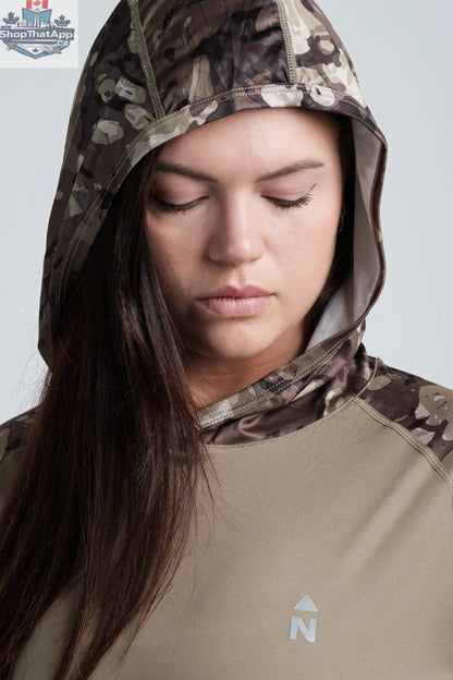 Women's Cooling Hoodie - UPF 50 Summer Protection and Comfort - Shopthatapp.ca