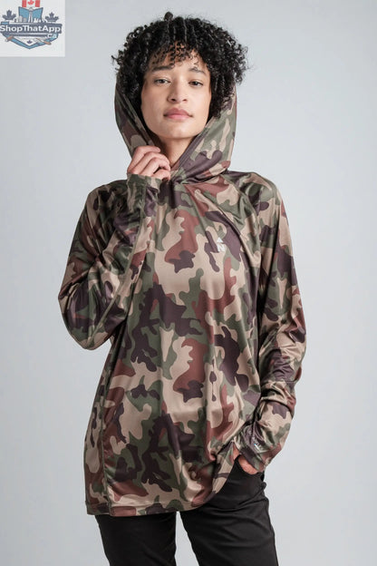 Women's Cooling Hoodie - UPF 50 Summer Protection and Comfort - Shopthatapp.ca