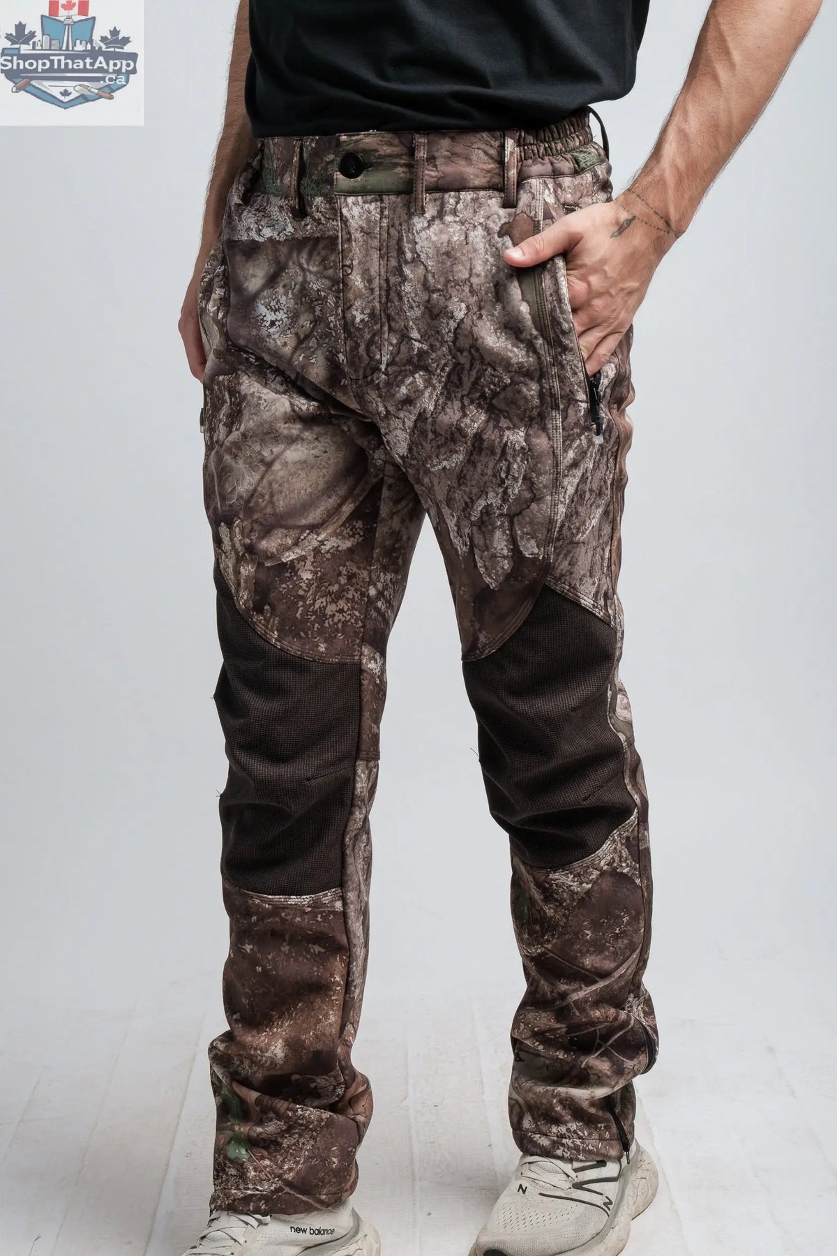 Men's Water Resistant Camo Pants for Outdoor Adventure - Shopthatapp.ca
