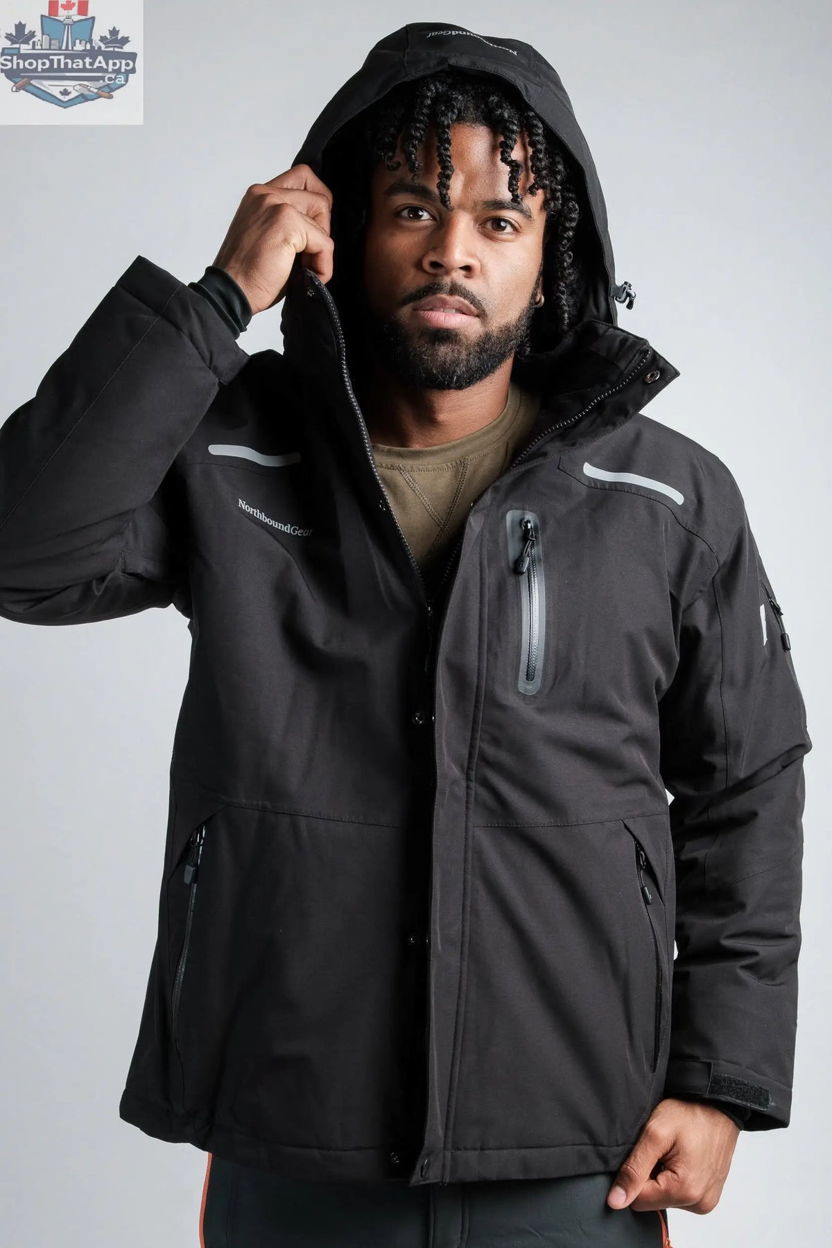 Men's Waterproof Jacket - Apex Waterproof Jacket for All Weather Conditions - Shopthatapp.ca