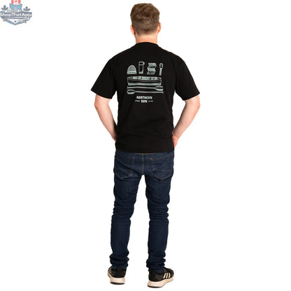 Men's Northern Sun T-shirt featuring a comfortable fit and stylish design, shown in a casual front view.