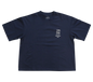 Navy women's T-shirt by Northern Sun featuring a front paddle design, perfect for comfortable everyday wear and stylish casual looks.