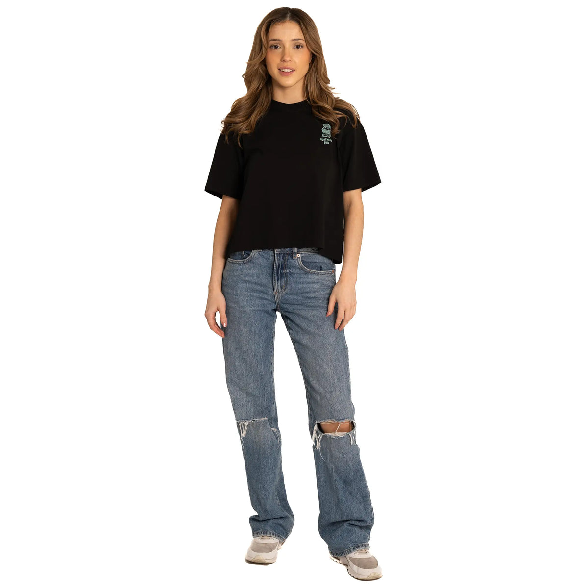 Women's Northern Sun T-shirt with a casual fit, soft fabric, and stylish design for everyday wear.