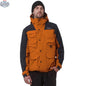 Northern Sun men's 3-in-1 waterproof winter parka showing a front view with hood and multiple zipper pockets for cold weather protection.
