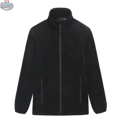 Northern Sun women's 3-in-1 winter jacket with waterproof outer shell and black fleece lining, versatile for all weather conditions.