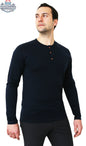 NorthWool Men's Merino Blend Henley — Heavyweight - Shopthatapp.ca