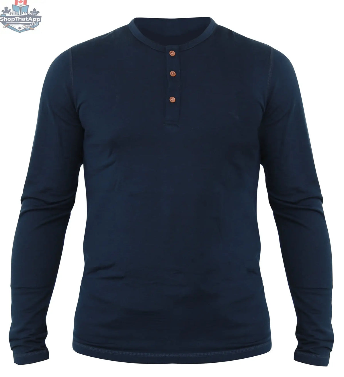 NorthWool Men's Merino Blend Henley — Heavyweight - Shopthatapp.ca