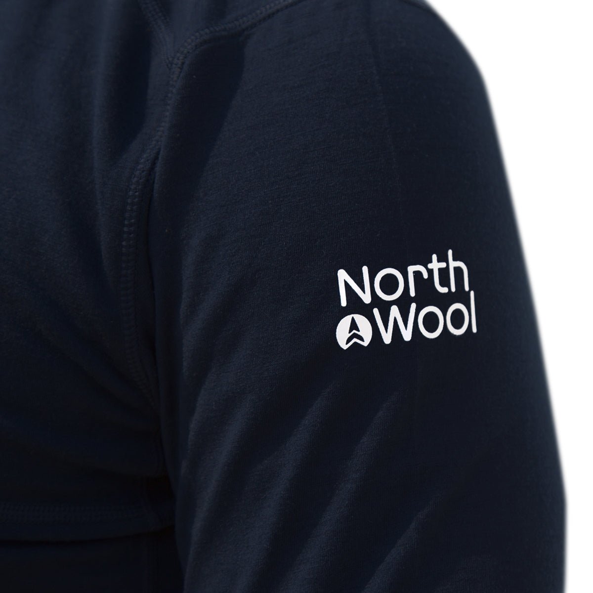 NorthWool Men's Merino Blend 1/4 Zip Hoodie — Heavyweight