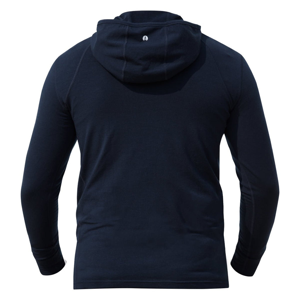 NorthWool Men's Merino Blend 1/4 Zip Hoodie — Heavyweight