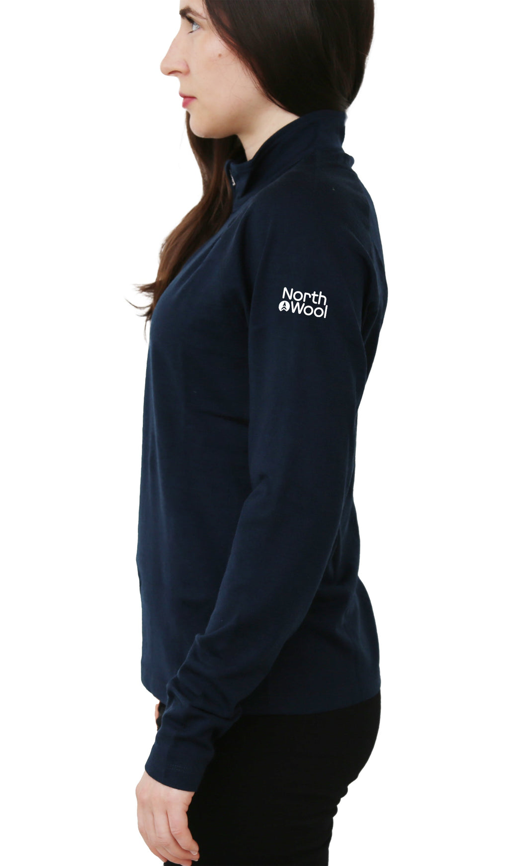 NorthWool Women's Merino Blend 1/4 Zip Pullover — Heavyweight