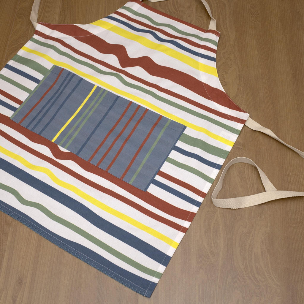 Not Straight: Wavy Striped Apron (2 Colors) - Shopthatapp.ca