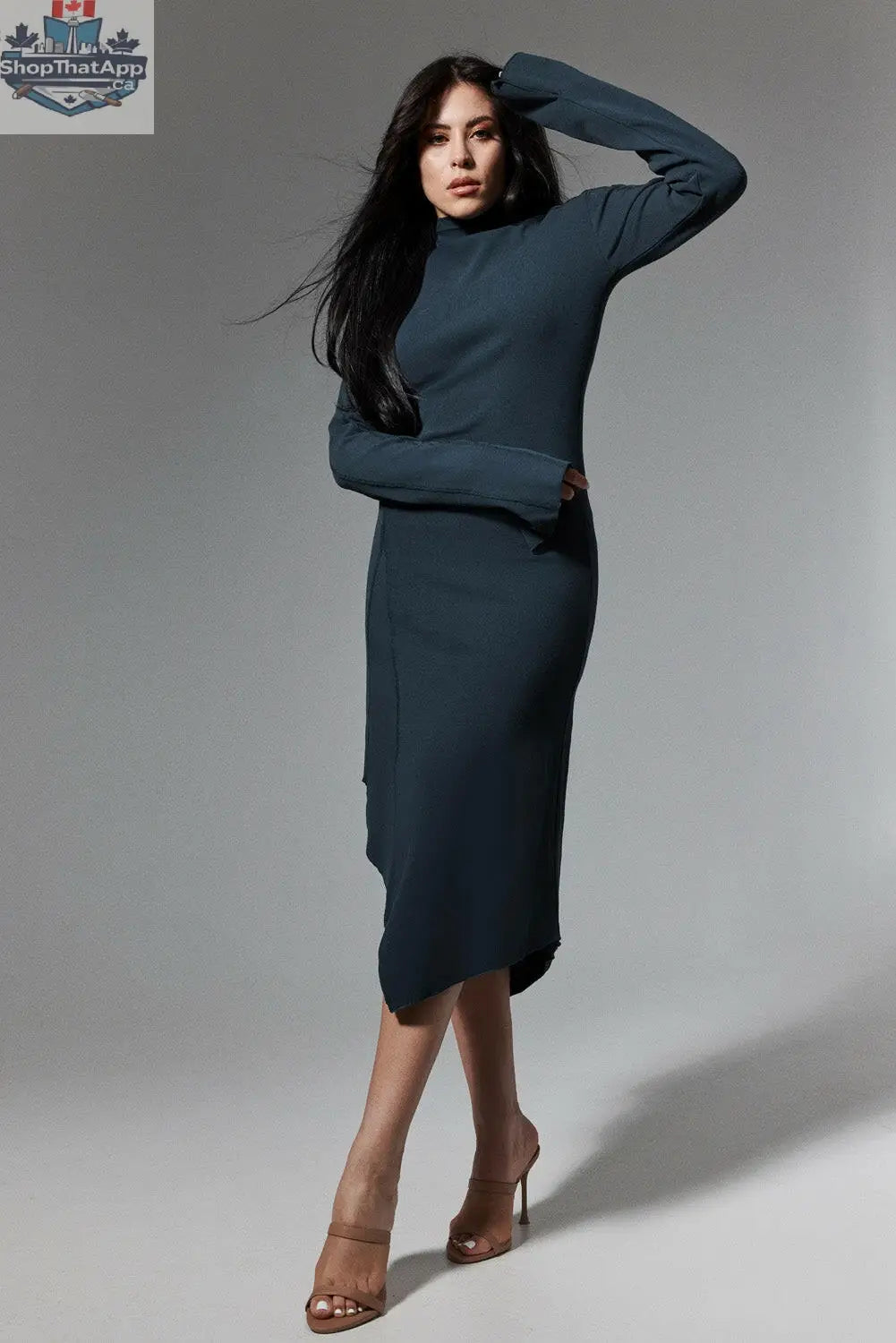 Ribbed Dress for Effortless Style and Comfort - Shopthatapp.ca