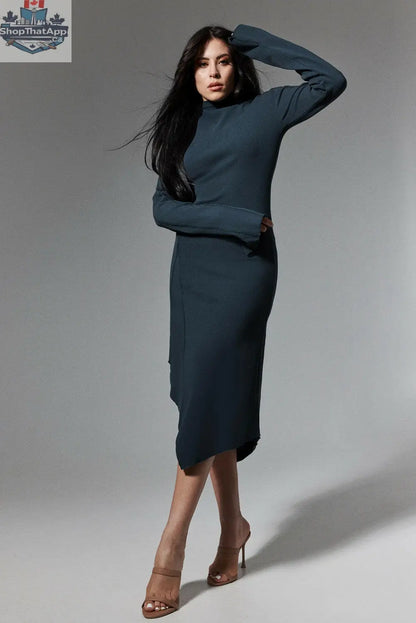 Ribbed Dress for Effortless Style and Comfort - Shopthatapp.ca