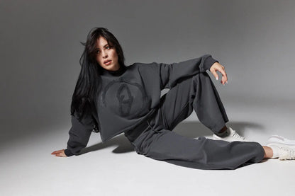 Terry Wide-Leg Pants - Shopthatapp.ca