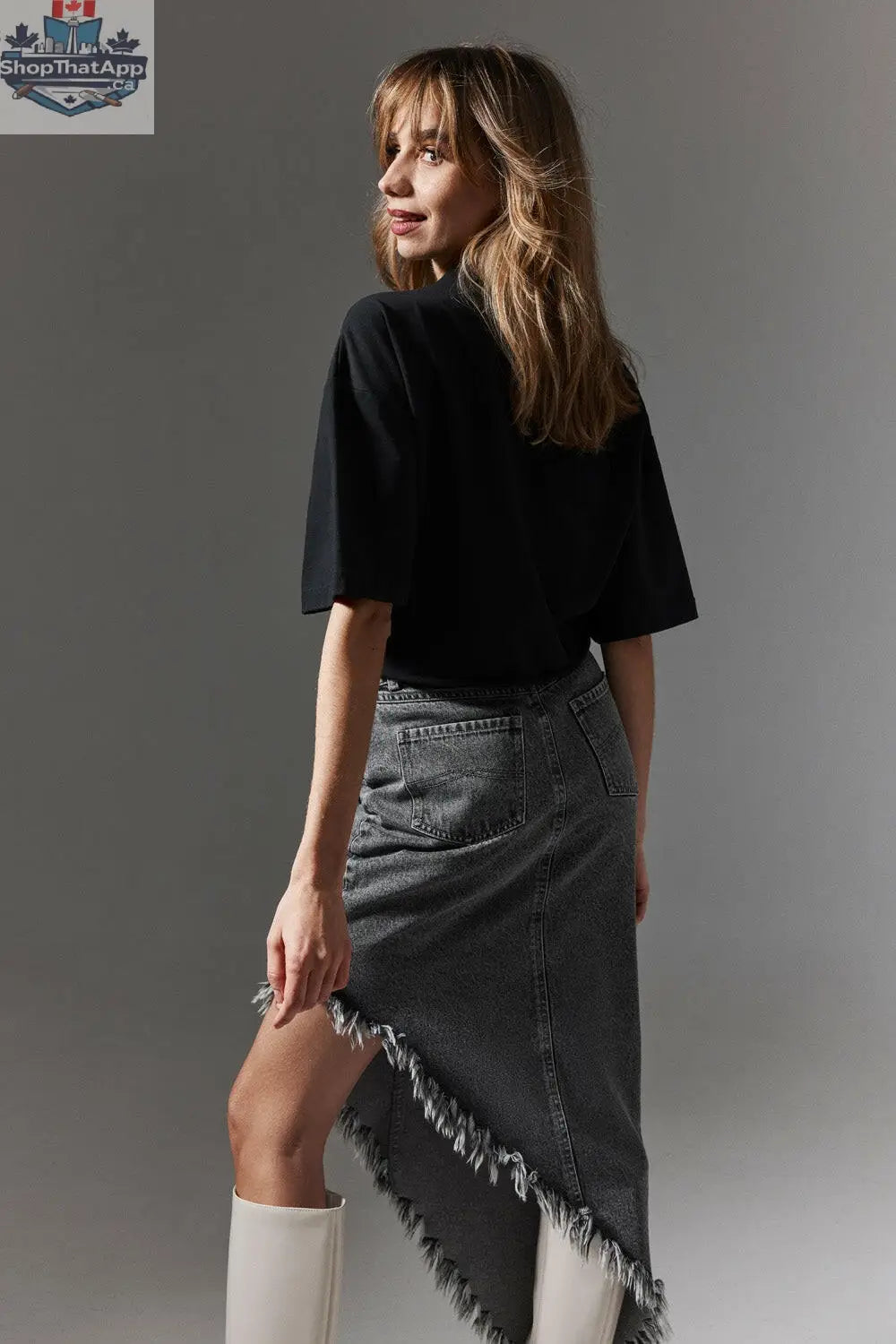 Short Sleeve Tie T-shirt - Shopthatapp.ca