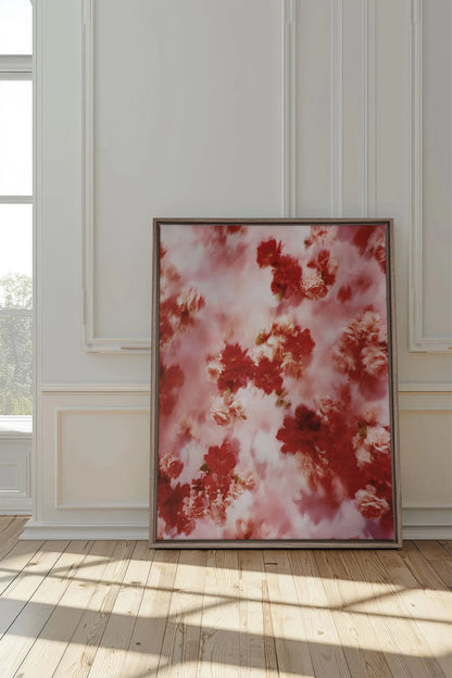 WILD GROVE RÊVE ÉCARLATE Toile Étirée Artisanale en Vente - Shopthatapp.ca