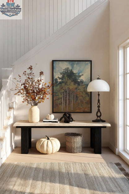 WILD GROVE Toile Étirée Artisanale - Œuvre Sur Toile Étirée - Shopthatapp.ca