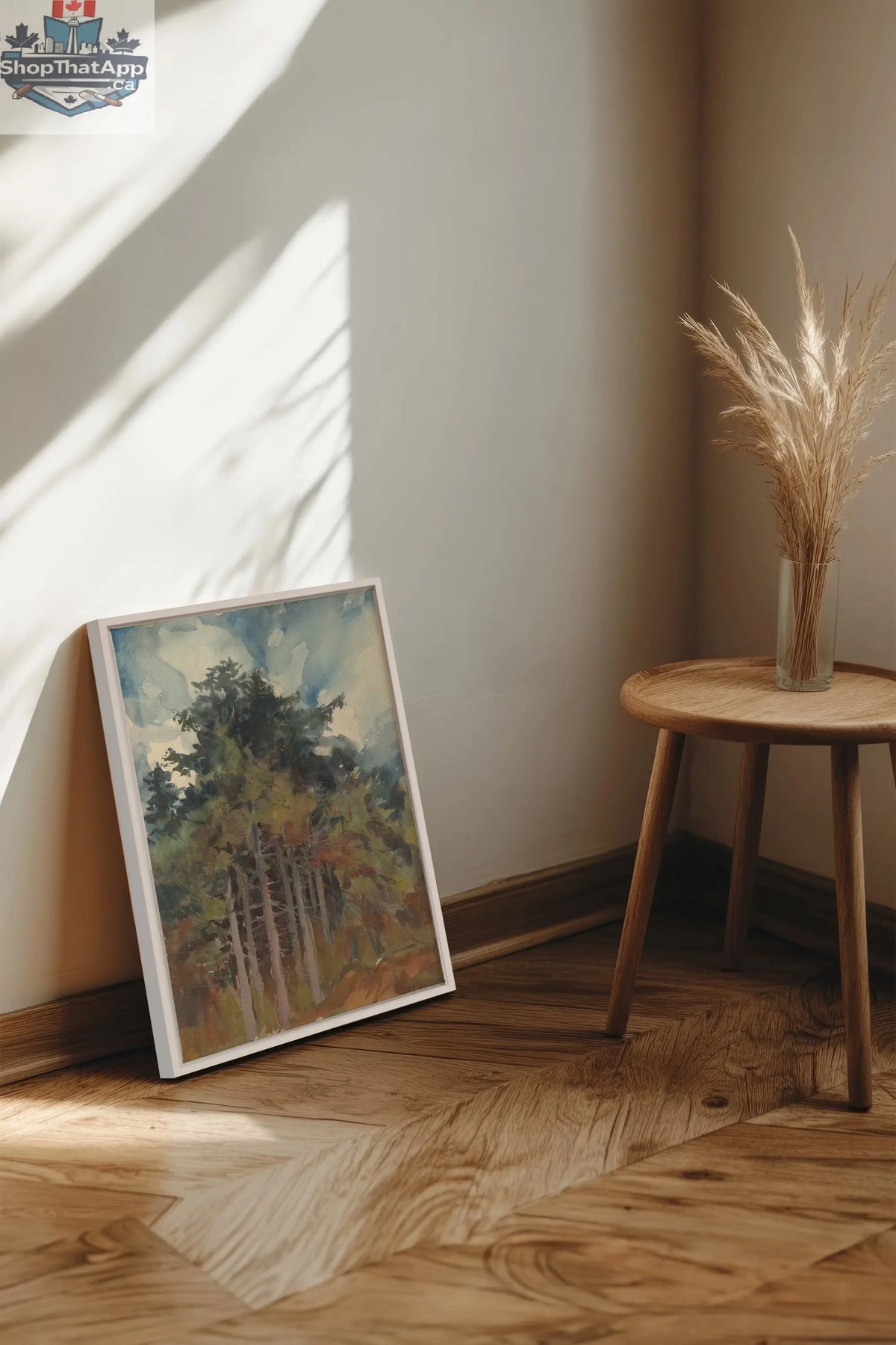 WILD GROVE Toile Étirée Artisanale - Œuvre Sur Toile Étirée - Shopthatapp.ca