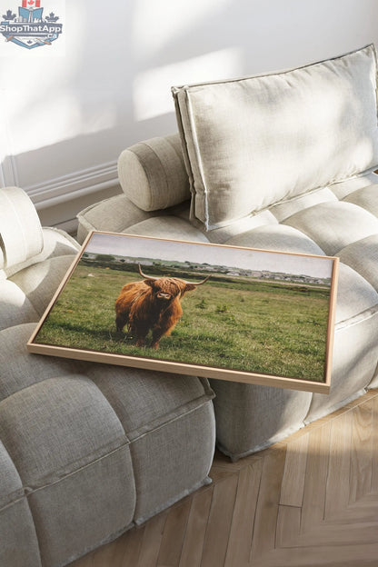 RUSTIC LEGEND - Oeuvre sur toile rustique étirée - Shopthatapp.ca