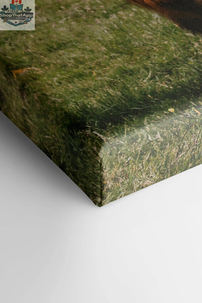 RUSTIC LEGEND - Oeuvre sur toile rustique étirée - Shopthatapp.ca