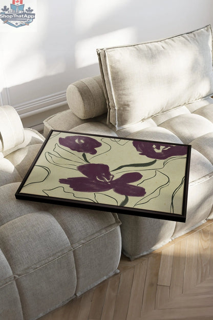 VELVET GARDEN Artwork – Oeuvre sur toile étirée - Shopthatapp.ca