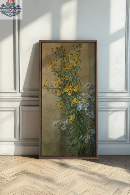 OR DES CHAMPS Art sur Toile Étirée - Élégante Décoration pour Votre Espace - Shopthatapp.ca