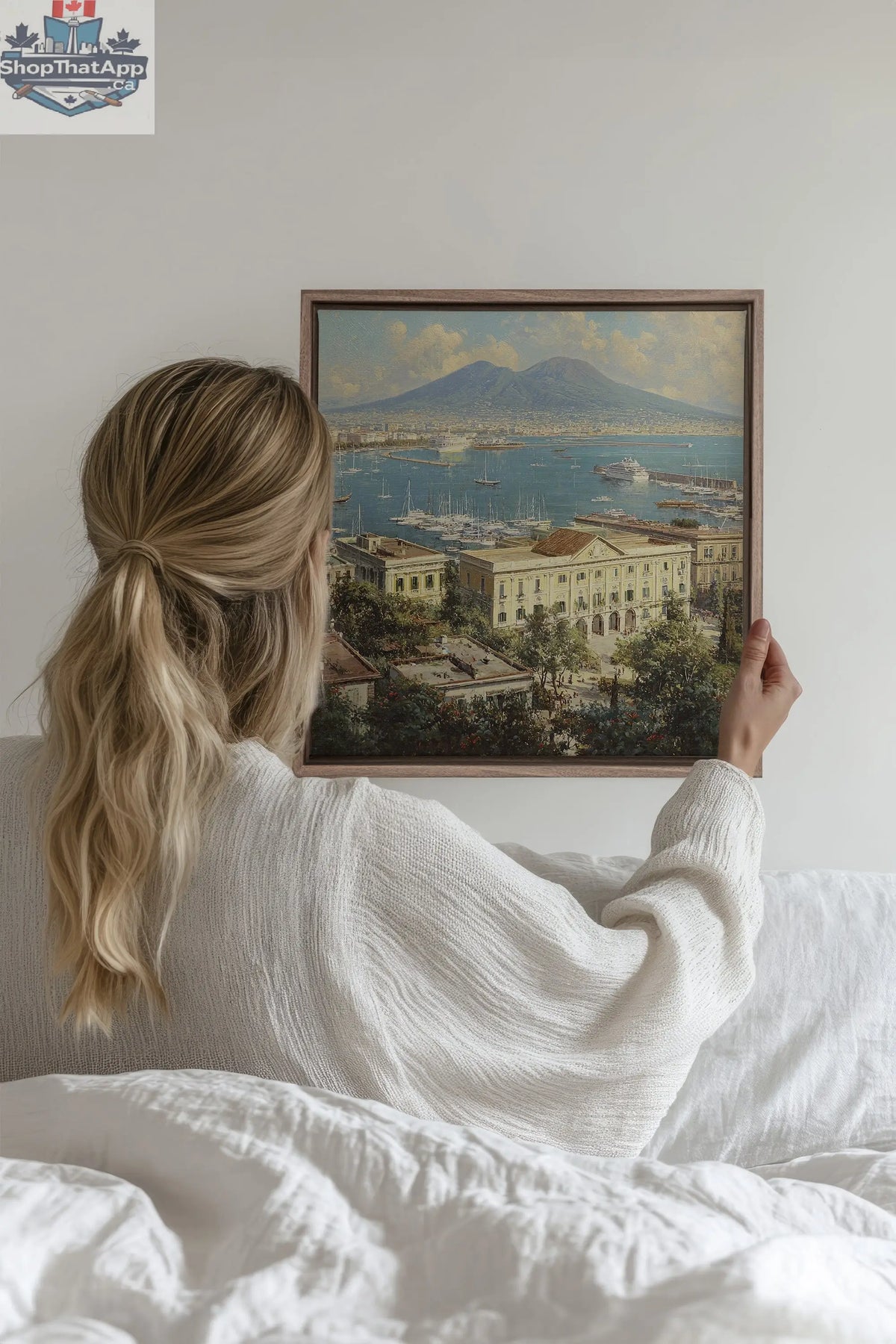 BAY OF GOLD Canvas Art - Oeuvre sur toile étirée - Shopthatapp.ca