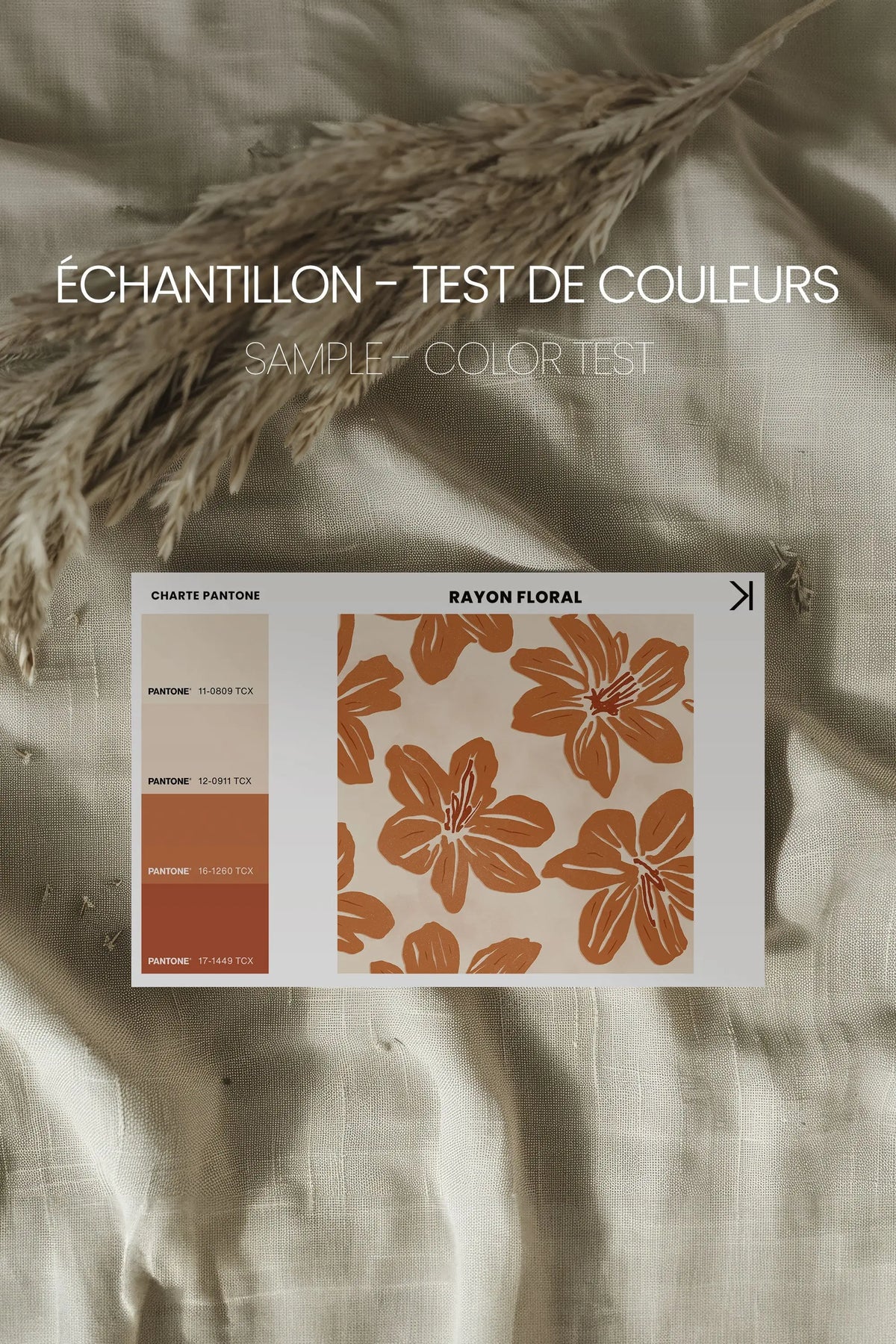 RAYON FLORAL - Oeuvre sur toile étirée pour une décoration intérieure contemporain - Shopthatapp.ca
