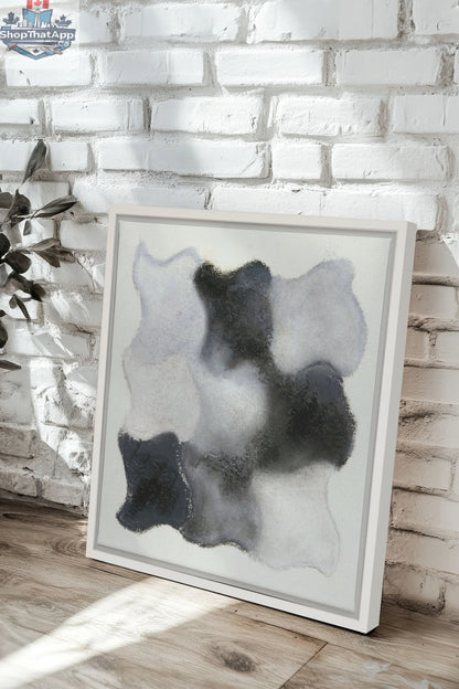 NUANCES FONDUES - Oeuvre sur toile étirée avec fondues sur toile - Shopthatapp.ca