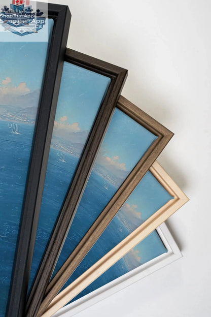 Capri Escape Artwork - Oeuvre sur Toile Étirée - Shopthatapp.ca