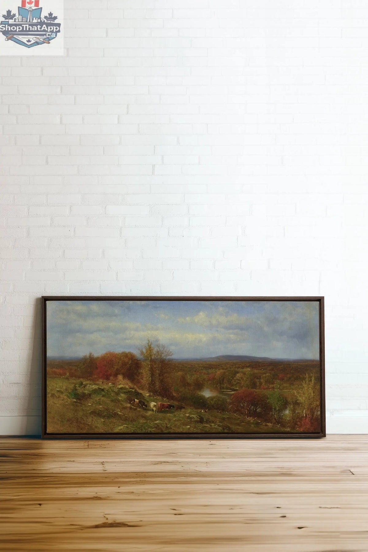 Countryside Glow Canvas Art - Oeuvre sur Toile Étirée - Shopthatapp.ca