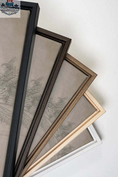 SHADOWED HOUSE Art Print | Oeuvre sur toile étirée - Shopthatapp.ca